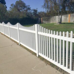 Vinyl Picket Fence