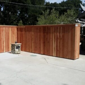 wood fencing